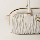  Túi Nữ Miu Miu Arcadie Matelassé Bag 'White' 