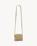  Túi Nữ Saint Laurent Gaby Zipped Pouch 'Matte Gold' 