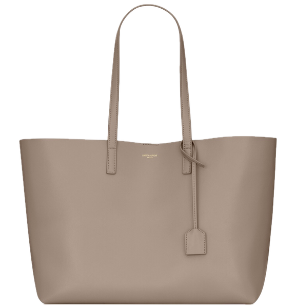  Túi Nữ Saint Laurent Shopping Leather 'Greyish Brown' 
