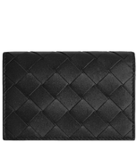  Ví Bottega Veneta Intrecciato Business Card Case 'Black' 