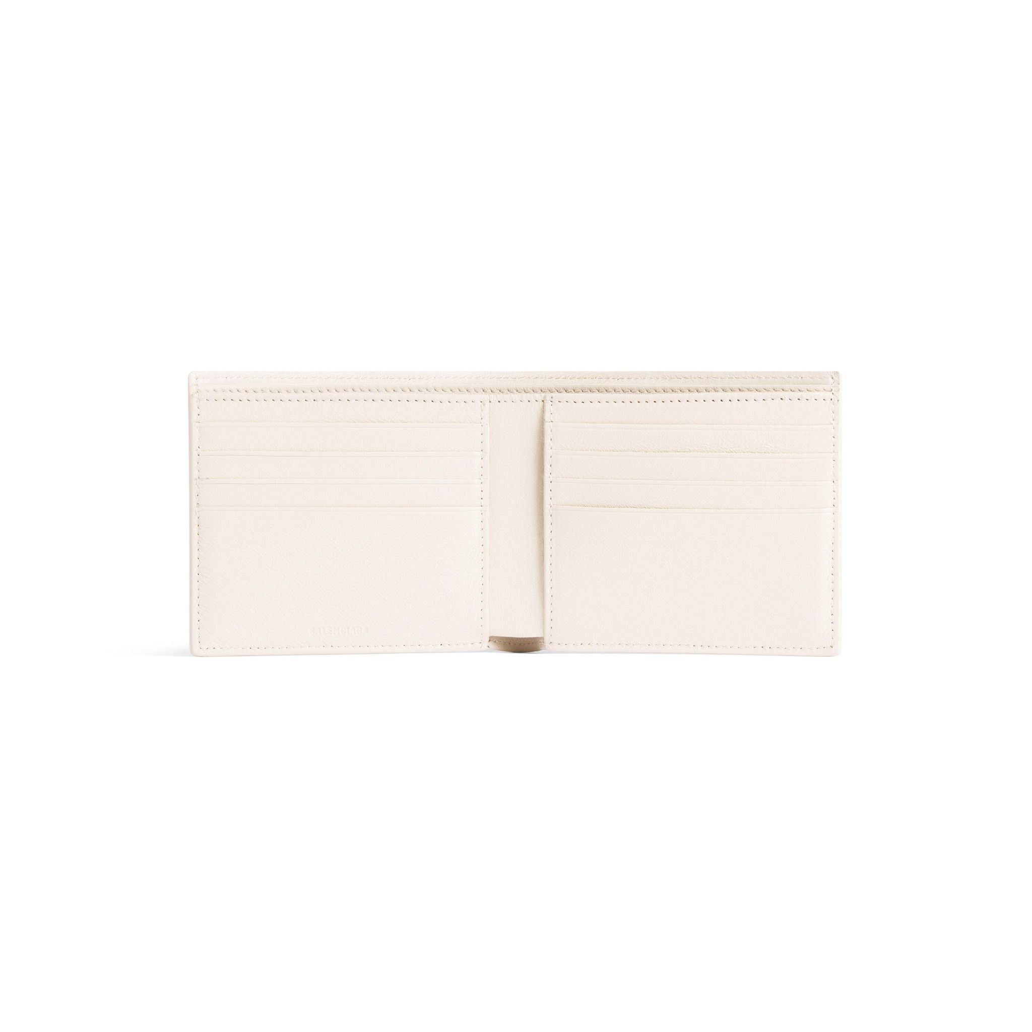  Ví Nam Balenciaga Cash Square Folded Wallet 'Beige' 