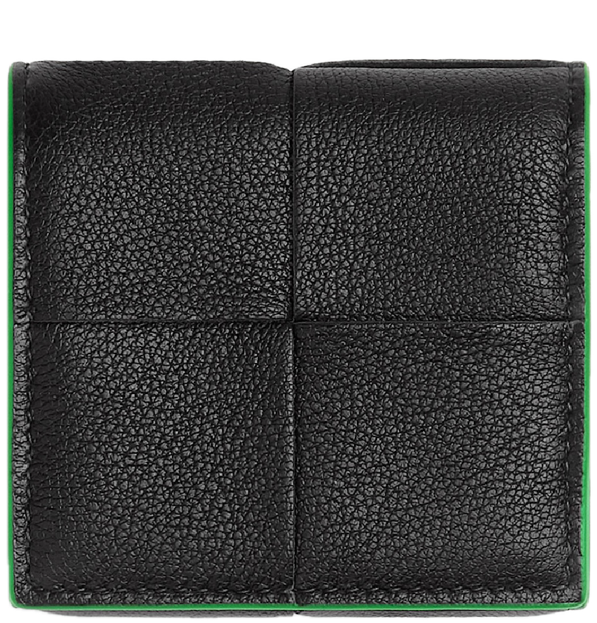  Ví Nam Bottega Veneta Cassette Folded Coin Purse 'Black' 