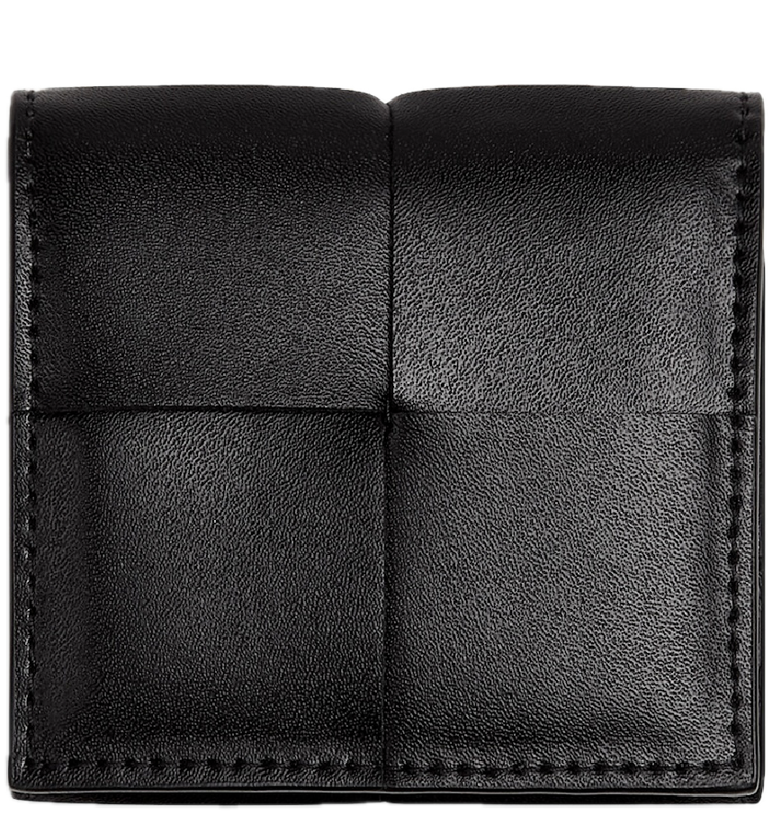  Ví Nam Bottega Veneta Cassette Folded Coin Purse 'Black' 