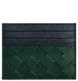  Ví Bottega Veneta Intrecciato Credit Card Case 'Green' 