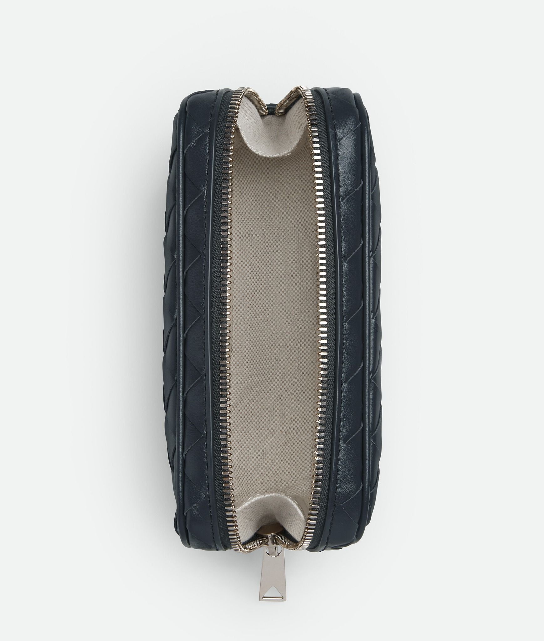  Ví Nam Bottega Veneta Intrecciato Small Zipped Organizing Pouch 'Shadow' 