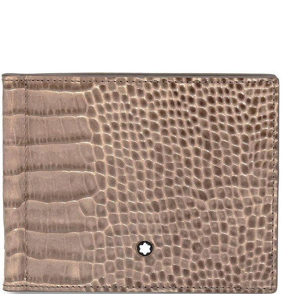  Ví Nam Montblanc Meisterstuck Selection Bifold Taupe Wallet 'Brown' 