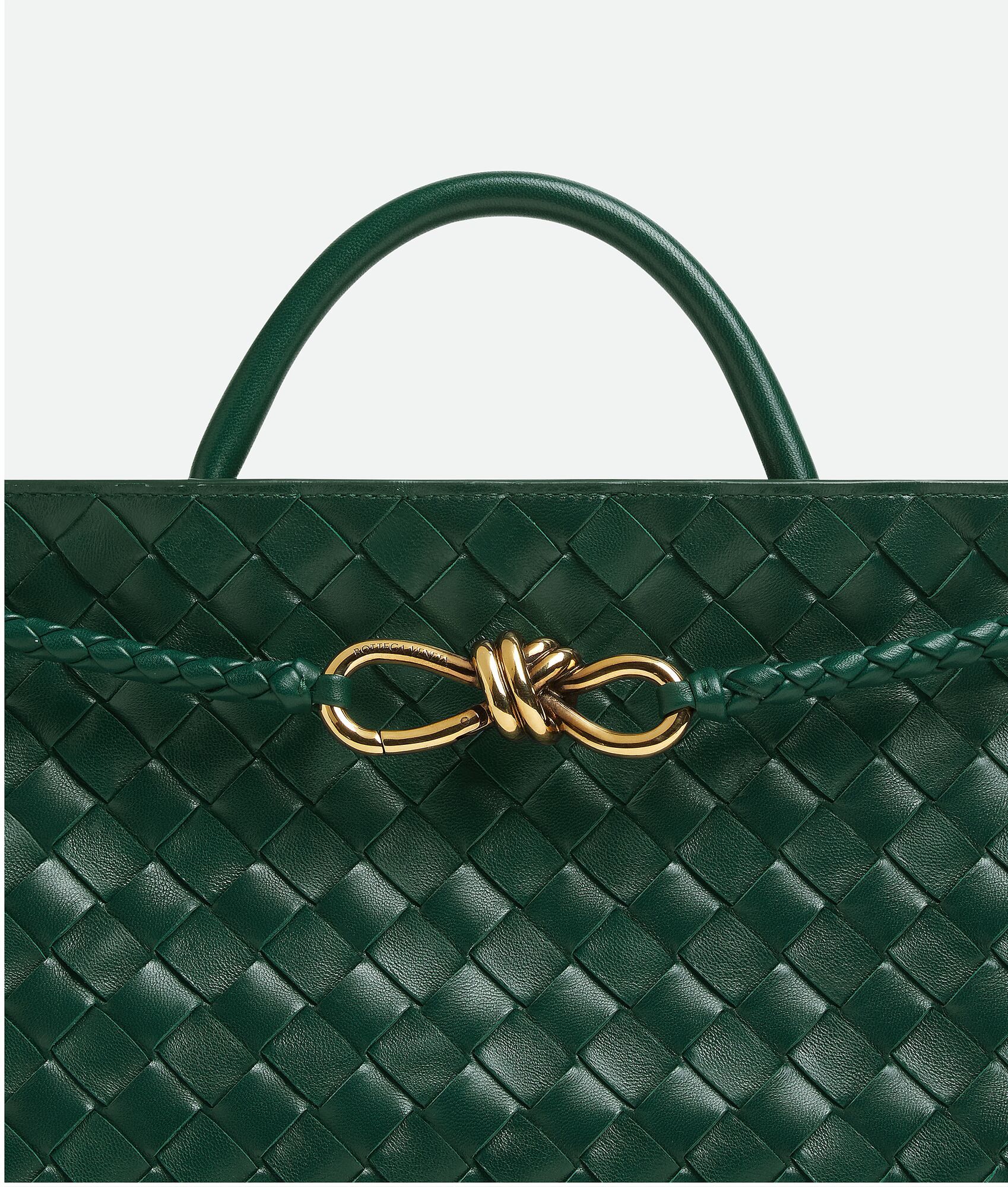  Túi Nữ Bottega Veneta Small East West Andiamo 'Emerald Green' 