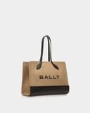  Túi Nữ Bally Bar Tote Bag 'Sand' 