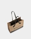  Túi Nữ Bally Bar Tote Bag 'Sand' 