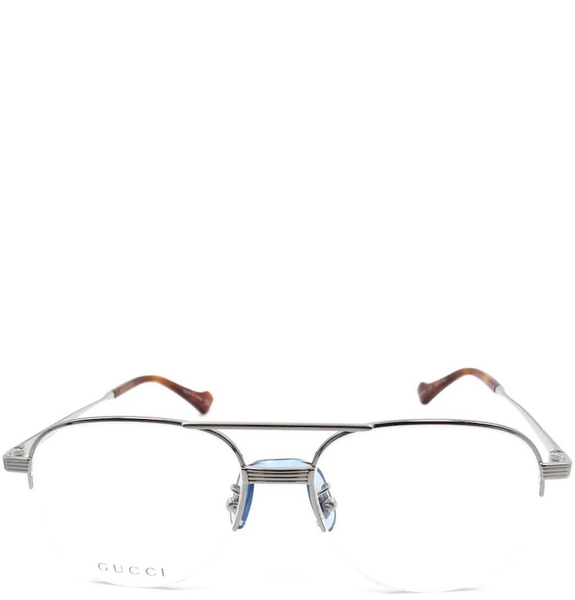  Kính Gucci Eyeglasses 'Silver' 