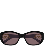  Kính Gucci Sunglasses 'Black' 
