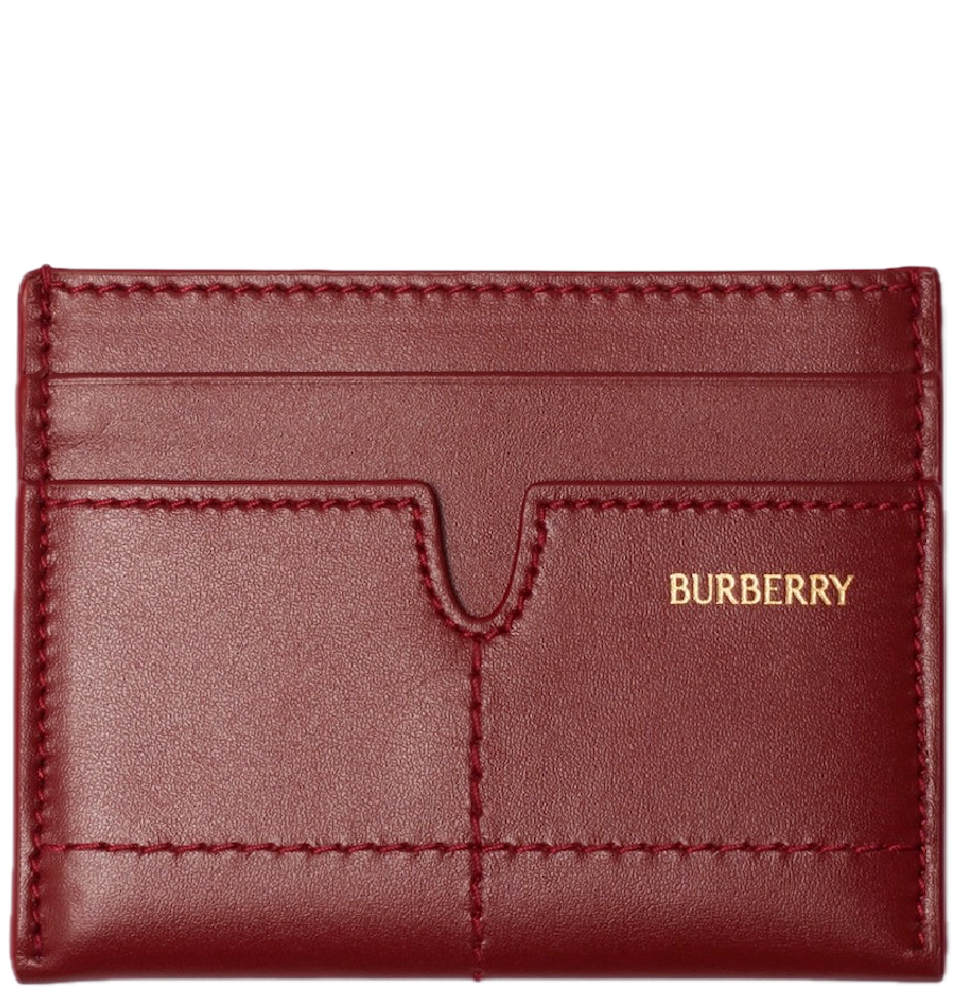  Ví Burberry Snip Card Case 'Ruby' 