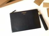  Túi Nam Burberry Edin Horseferry Print Leather Zip Pouch 'Black' 