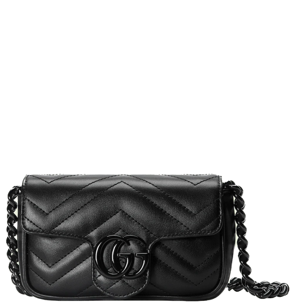  Túi Nữ Gucci GG Marmont Belt Bag 'Black' 