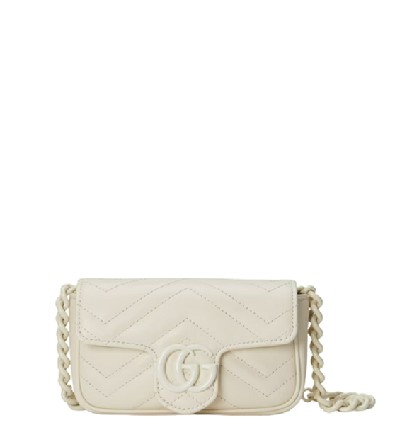  Túi Gucci Nữ Marmont Belt 'White' 