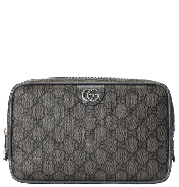  Túi Gucci Ophidia GG Toiletry Case 'Grey Black' 