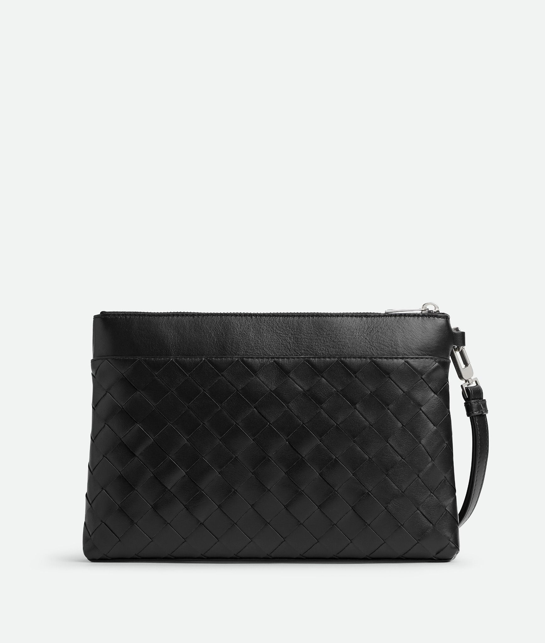  Túi Nam Bottega Veneta Intrecciato Prism Pouch 'Black' 