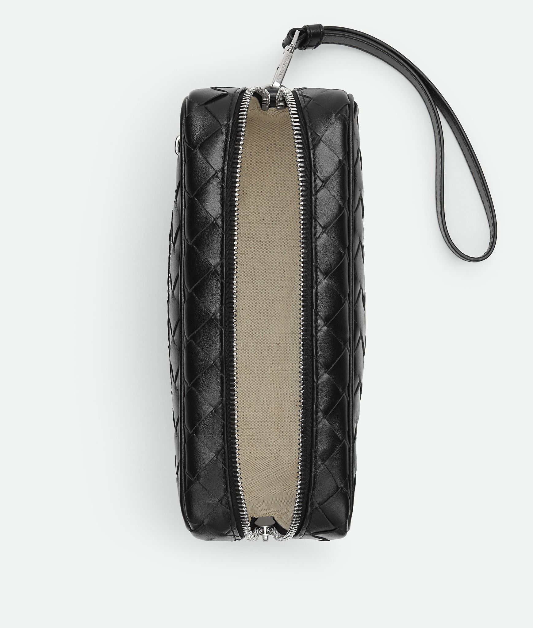  Túi Nam Bottega Veneta Intrecciato Small Pouch 'Black' 
