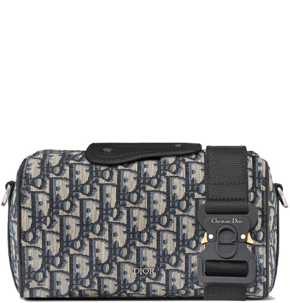  Túi Nam Dior Lingot 22 Dior Oblique Jacquard 'Beige Black' 