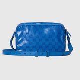  Túi Nam Gucci GG Crytal Mini Shoulder Bag 'Blue' 