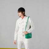  Túi Nam Gucci GG Crytal Mini Shoulder Bag 'Green' 