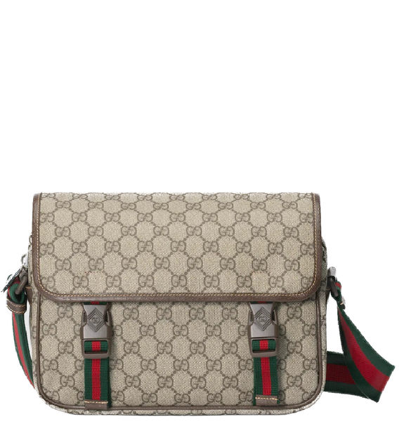  Túi Nam Gucci GG Messenger Bag 'Beige Ebony' 