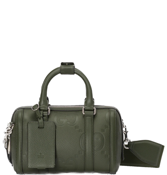  Túi Nam Gucci Jumbo GG Mini Duffle Bag 'Dark Green' 