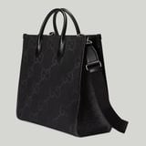  Túi Nam Gucci Jumbo GG Tote Bag 'Black' 