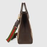  Túi Nam Gucci Jumbo GG Tote Bag 'Camel' 