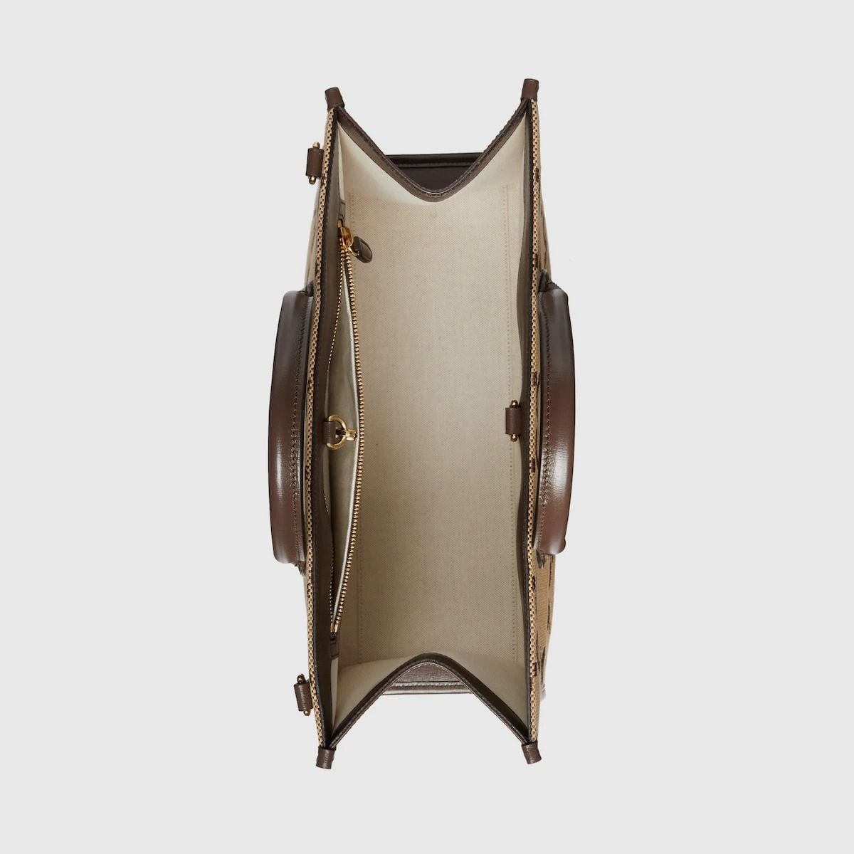  Túi Nam Gucci Jumbo GG Tote Bag 'Camel' 