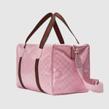  Túi Nam Gucci Large Duffle Bag With Web 'Pink' 