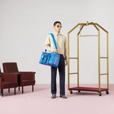  Túi Nam Gucci Large Duffle Bag With Web 'Blue' 