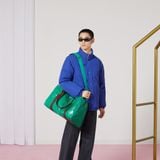  Túi Nam Gucci Large Duffle Bag With Web 'Green' 