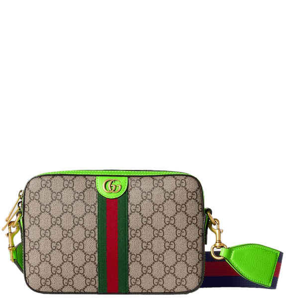  Túi Nam Gucci Ophidia Small Crossbody Bag 'Beige Green' 