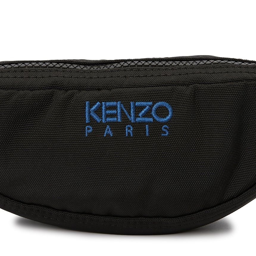  Túi Nam Kenzo Tiger Crest Mini Common Belt Bag 'Black' 