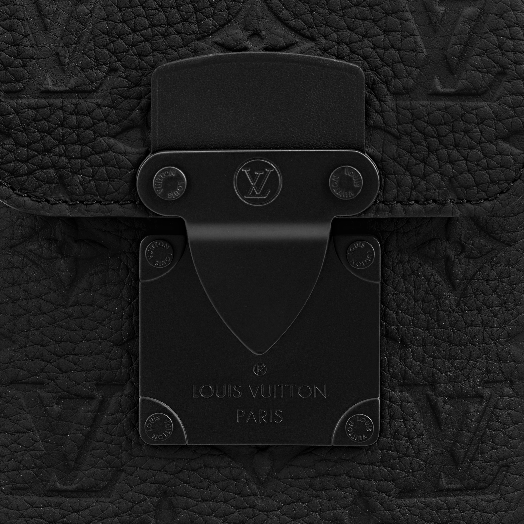 S-Lock Vertical Wearable Wallet Monogram Eclipse - Bags