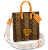  Túi Nam Louis Vuitton Sac Plat Messenger Monogram Stripes 'Brown Canvas' 
