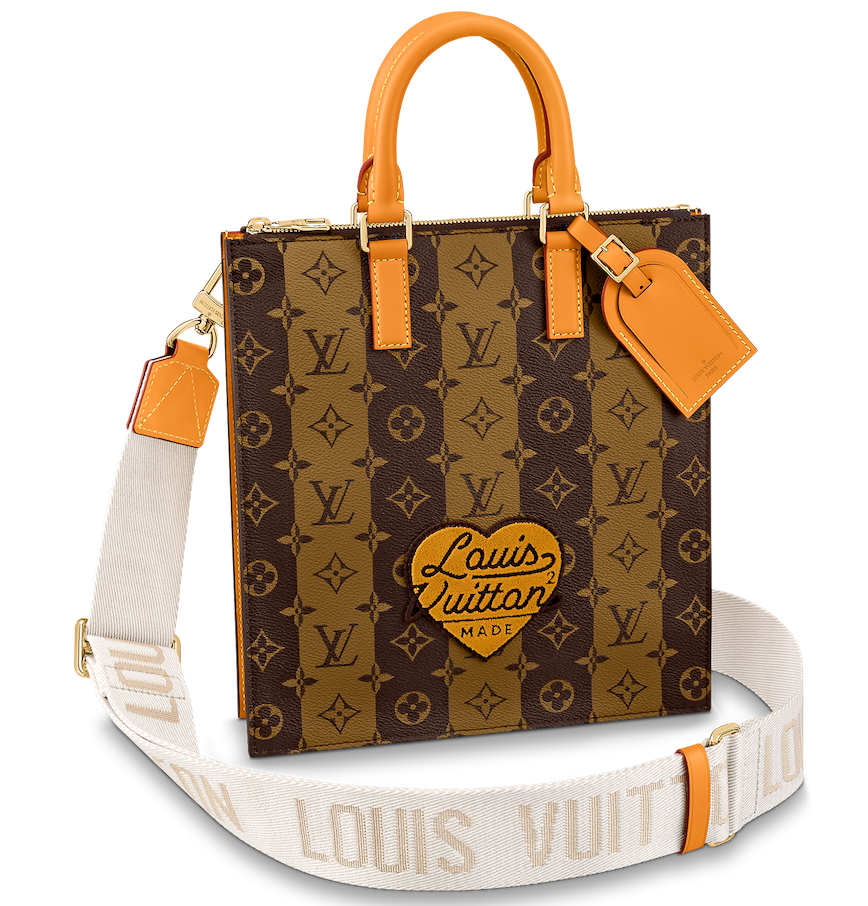  Túi Nam Louis Vuitton Sac Plat Messenger Monogram Stripes 'Brown Canvas' 