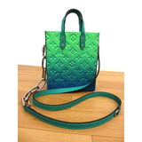  Túi Nam Louis Vuitton Sac Plat XS 'Blue Green' 
