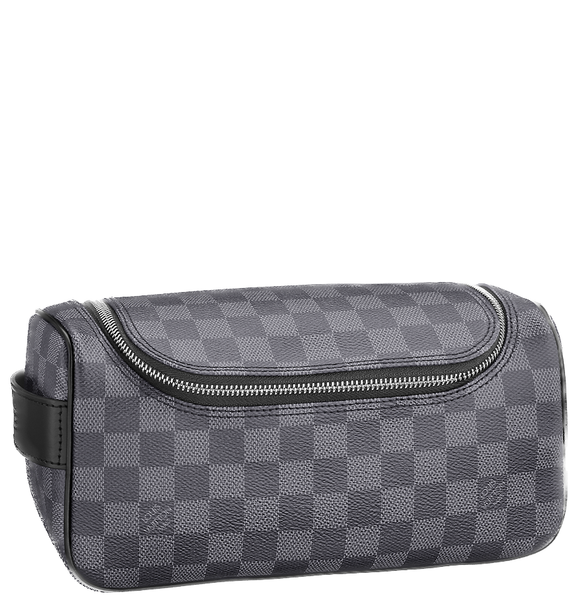  Túi Nam Louis Vuitton Toiletry Pouch Canvas 'Damier Graphite' 