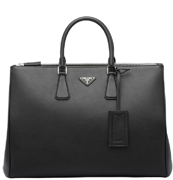  Túi Nam Prada Saffiano Leather Galleria 'Black' 
