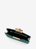  Túi Nữ Alexander McQueen Jewelled Flat Pouch 'Emerald' 