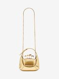  Túi Nữ Alexander McQueen Jewelled Hobo Mini Bag 'Gold' 