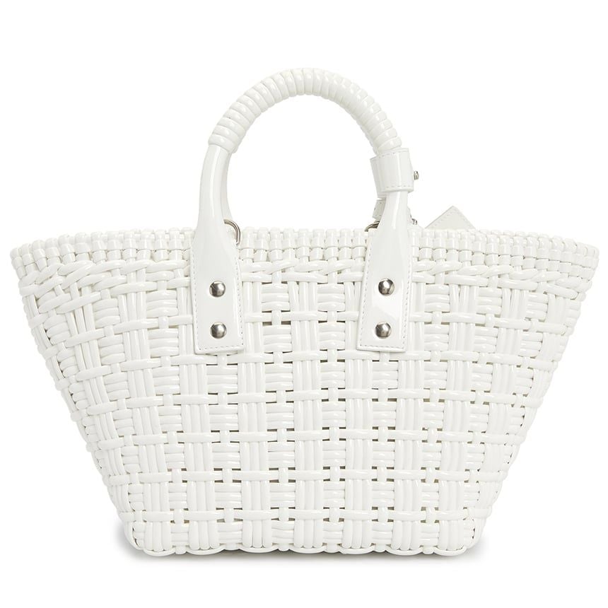  Túi Nữ Balenciaga Bistro Basket Extra Small Tote 'White' 