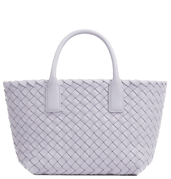  Túi Nữ Bottega Veneta Mini Cabat 'Oyster' 