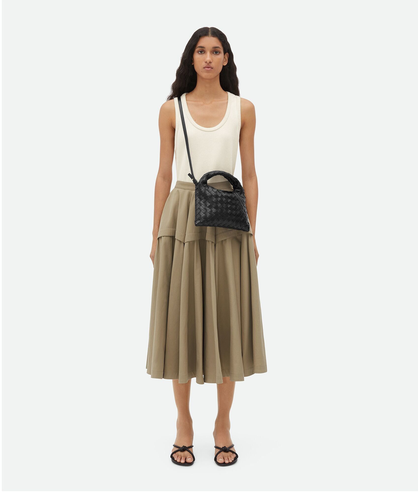  Túi Nữ Bottega Veneta Mini Hop 'Black' 
