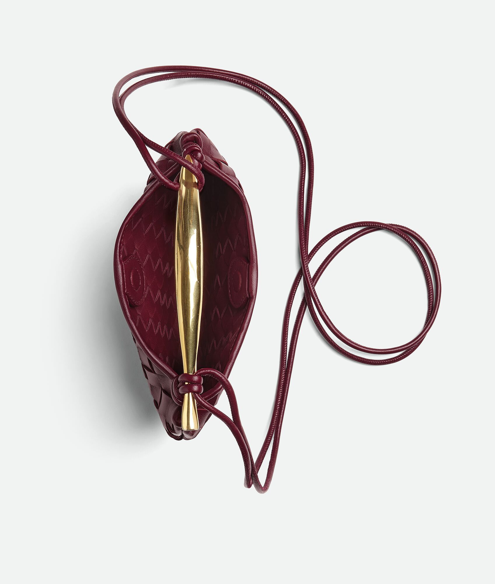  Túi Nữ Bottega Veneta Mini Sardine 'Barolo' 