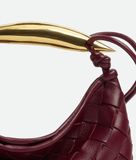  Túi Nữ Bottega Veneta Mini Sardine 'Barolo' 