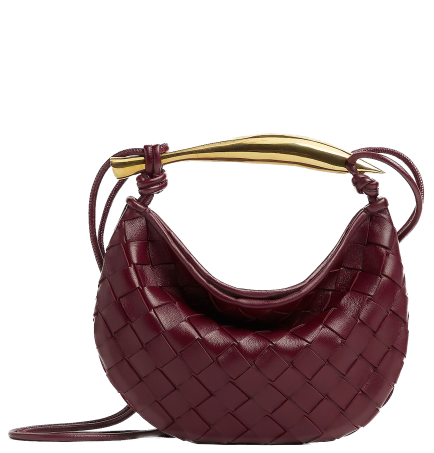  Túi Nữ Bottega Veneta Mini Sardine 'Barolo' 