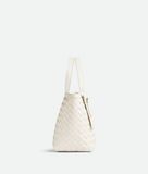  Túi Nữ Bottega Veneta Small Flip Flap 'Chalk' 